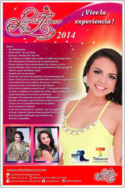 Señorita Tabasco Internacional 2013